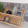 BEGRYF Geschirrständer 45x35x25 cm faltbar Bambus Produktbild-Vorschau 6