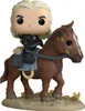 A Funko Pop! figure of Geralt riding his horse Roach. Produktbild-Vorschau
