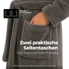 etérea Kuschelfleece Bademantel mit Kapuze – Morgenmantel Produktbild-Vorschau 3