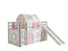 Vipack Pino Spielbett, Kiefer massiv, weiß lackiert, mit Produktbild-Vorschau 3