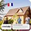 Mât de drapeau en aluminium à hauteur réglable - France Voir les images du produit 4