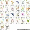 Alphabet Lernkarten Tiere A6 – 26 Buchstabenkarten Set | Produktbild-Vorschau 1