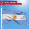 PHENO FLAGS Argentinien Flagge 90 x 150 cm Argentinische Produktbild-Vorschau 2