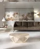 Diamond medium - Couchtisch (120 x 70 x 40 h) aus beigem Produktbild-Vorschau 2