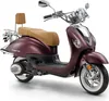 LuXXon Motorroller Cruiser - Retro City Roller Vintage mit Produktbild-Vorschau 1