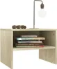 vidaXL Nachttisch Sonoma-Eiche 40x30x30 cm Holzwerkstoff Produktbild-Vorschau 4