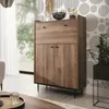 Kommode mit Bar Nero KB90, Stilvoll Highboard, Produktbild-Vorschau 2