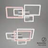 LED Deckenleuchte schwenkbar Dimmbar 48 W silber Produktbild-Vorschau 4