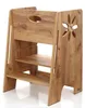 Kids Helper Doppel Lernturm Eiche Montessori Küchenhelfer Produktbild-Vorschau 1
