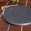 Antihaft-Pizzapfanne 26 Cm, Rundes Perforiertes Backblech, Produktbild-Vorschau 7