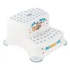 A white and blue two-step stool for children, decorated with Paw Patrol characters and graphics. Produktbild-Vorschau