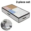 2er Pack Unterbettkommode 100*50*18cm | Unterbettbox | Produktbild-Vorschau 1