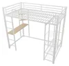 Hoogslaper 90 x 200 cm met bureau, kledingkast, Productafbeelding-voorbeeld 14
