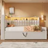 Lit rembourré avec éclairage LED, haut-parleurs Bluetooth, Voir les images du produit 12