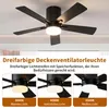 INONEFT, stropný ventilátor s priemerom 106 cm, s Náhľad obrázku produktu 6