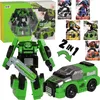 Verwandlungs-Roboter + Karte, 2-in-1 Auto-Roboter Spielzeug Produktbild-Vorschau 1