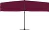 Ampelschirm 4x3m rechteckig Sonnenschirm Terrasse drehbar Produktbild-Vorschau 8