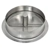 A stainless steel hygiene waste ring with a central post and a crossbar. Produktbild-Vorschau