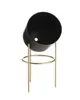 Blumenständer Metall mit Abdeckung, Loft, Gold Schwarz, Produktbild-Vorschau 3