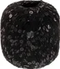 A ball of black yarn with sequins. Produktbild-Vorschau