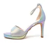 Buffalo Ronja  Sandalette Metallic Produktbild-Vorschau 10