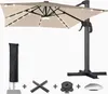 SUN LUIS | Sonnenschirm | Quadratisch | B:T 300 x 300 cm | Produktbild-Vorschau 1