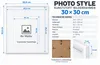 2er 3er 5er Pack Photo Style Set Bilderrahmen Wanddeko Produktbild-Vorschau 2