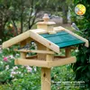 dobar großes Vogelfutterhaus aus Holz für Ständer Produktbild-Vorschau 8