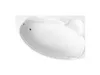 A top-down view of a white bathtub. Produktbild-Vorschau