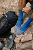 Ponožky na trekking FALKE TK5, farba asfaltová melírovaná, Náhľad obrázku produktu 3