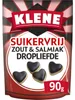 Klene Dropliefde Suikervrije Zoete Houtdrop 90g - Productafbeelding-voorbeeld 1