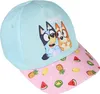 Bluey Türkis rosa BAUMWOLLE Kappe FÜR SOMMER für Mädchen Produktbild-Vorschau 3