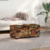 A chest coffee table is placed on a rug in front of a sofa in a living room. Produktbild-Vorschau
