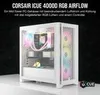 Corsair iCUE 4000D RGB Airflow Mid-Tower True White - Tower Produktbild-Vorschau 29