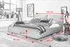 KAWOLA Bett HENRY Polsterbett Cord rost 160x200cm Produktbild-Vorschau 9