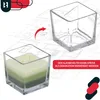 KOTARBAU® Bougie parfumée à deux mèches dans un verre Voir les images du produit 5