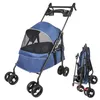Hundebuggy Hundewagen mit Meshfenster, Klappbar mit 2 Produktbild-Vorschau 1
