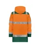 DASSY Warnschutzjacke LIMASOL Parka Gr.  XXL  orange/grün Produktbild-Vorschau 2