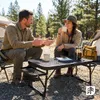 Table de camping pliable, rangée dans une valise avec Voir les images du produit 3