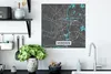 MuchoWow® Poster Minden - Stadtplan - Blau - Karte - Produktbild-Vorschau 3