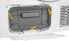Close-up view of an open dryer lint filter compartment. Produktbild-Vorschau