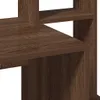 A close-up view of a wooden shelf unit. Náhled obrázku produktu
