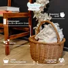 Creative Home Weidenkorb mit Henkel | 35 x 35 x 36 cm (+/- Produktbild-Vorschau 4