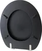 MSV WC Sitz Toilettendeckel MDF Holzkern „Schwarz“ Produktbild-Vorschau 2