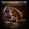 Fotel gamingowy COYOTE LED, ergonomiczny fotel biurowy, Podgląd zdjęcia produktu 6