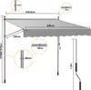 Tenda da sole Jopassy Tenda da sole senza forature Tenda da Anteprima dell’immagine prodotto 2