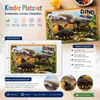 4 Kinder Platzdeckchen 3D Tischset Platzmatte Tischmatte Produktbild-Vorschau 9