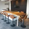 Lex E, Hocker, Gestell schwarz, Bezug cognac Produktbild-Vorschau 4