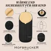 Hofbrucker Lammfell-Fußsack Eskimo für Babyschale, Produktbild-Vorschau 3