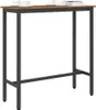 vidaXL Table vieux bois 100 x 40 x 100,5 cm Ingénierie bois Voir les images du produit 3
